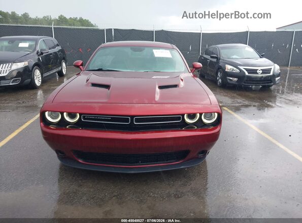 2C3CDZAG6LH105826 2020 DODGE CHALLENGER Red Widok zestawu wskaźników