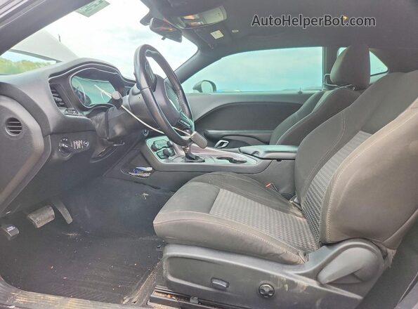 2C3CDZAG6LH149289 2020 DODGE CHALLENGER Gray Front interior view