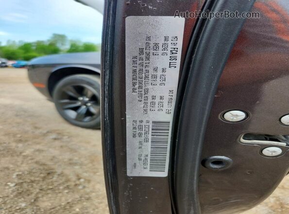 2C3CDZAG6LH149289 2020 DODGE CHALLENGER Gray Engine compartment view