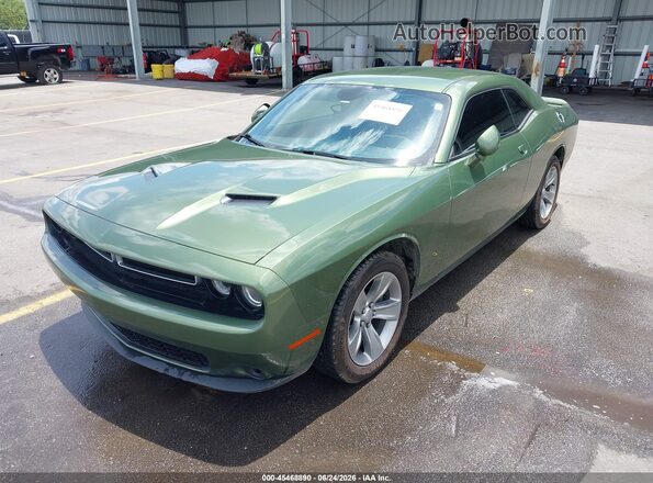 2C3CDZAG6LH191543 2020 DODGE CHALLENGER Зеленый Передняя левая четверть
