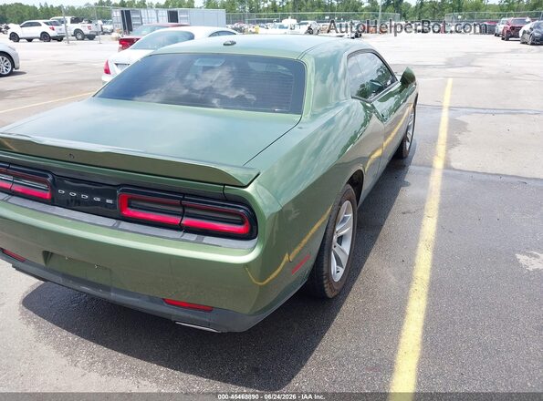2C3CDZAG6LH191543 2020 DODGE CHALLENGER Зеленый Задняя правая четверть