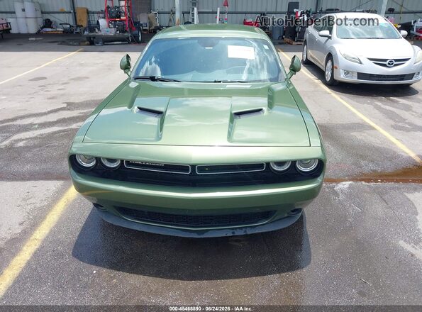 2C3CDZAG6LH191543 2020 DODGE CHALLENGER Зеленый Вид щитка приборов