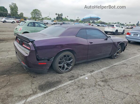 2C3CDZAG6LH235637 2020 DODGE CHALLENGER Фиолетовый Задняя правая четверть