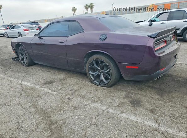 2C3CDZAG6LH235637 2020 DODGE CHALLENGER Фиолетовый Задняя левая четверть