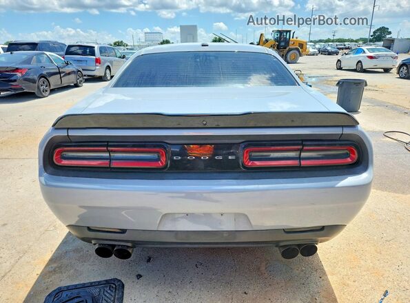 2C3CDZAG6MH526558 2021 DODGE CHALLENGER Silver Вид ззаду