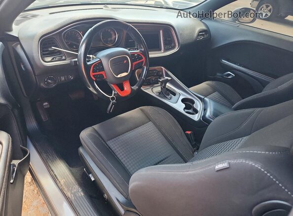 2C3CDZAG6MH526558 2021 DODGE CHALLENGER Silver Вид панелі приладів
