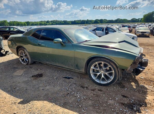 2C3CDZAG6NH159503 2022 DODGE CHALLENGER Green Front right