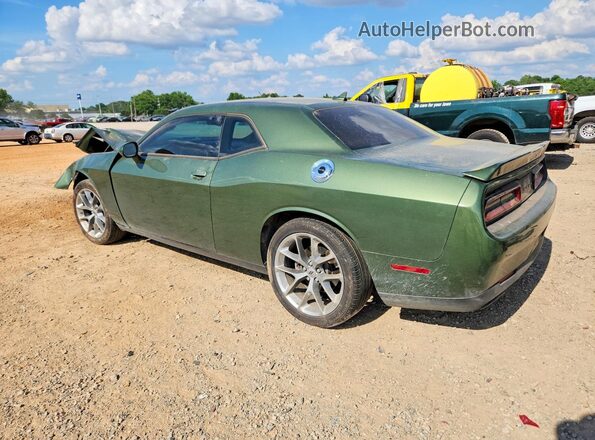 2C3CDZAG6NH159503 2022 DODGE CHALLENGER Green Rear left