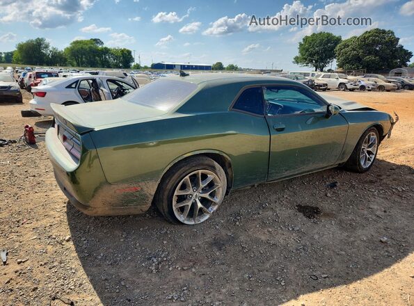 2C3CDZAG6NH159503 2022 DODGE CHALLENGER Green Rear right