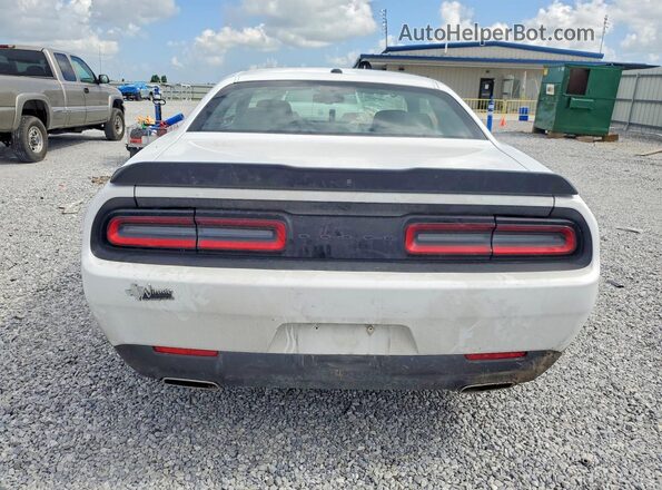 2C3CDZAG6NH226729 2022 DODGE CHALLENGER White Հետևի տեսք