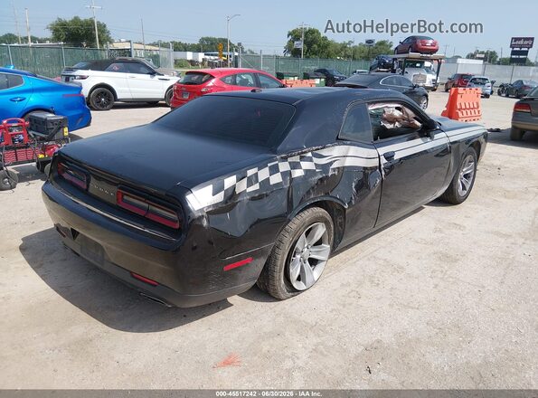 2C3CDZAG7GH184185 2016 DODGE CHALLENGER Black უკანა მარჯვენა