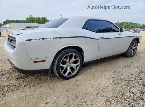 2C3CDZAG7GH230940 2016 DODGE CHALLENGER White Trasero derecho