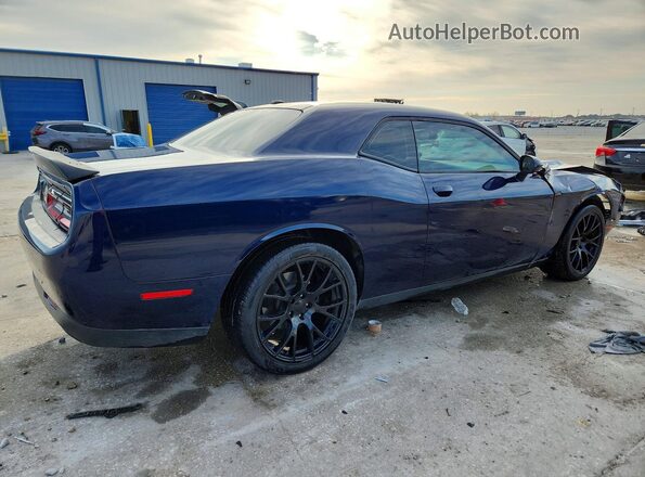 2C3CDZAG7GH263498 2016 DODGE CHALLENGER Blue Rear right