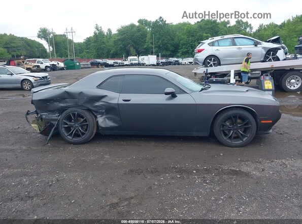 2C3CDZAG7GH275411 2016 DODGE CHALLENGER Gray Rear interior view