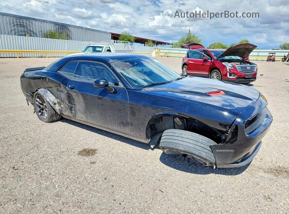 2C3CDZAG7GH337079 2016 DODGE CHALLENGER Black წინა მარჯვენა