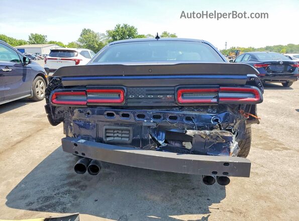 2C3CDZAG7GH344923 2016 DODGE CHALLENGER Blue Vista trasera