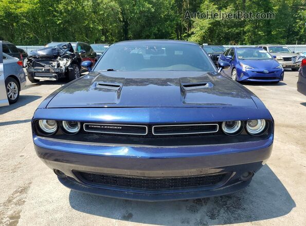 2C3CDZAG7GH344923 2016 DODGE CHALLENGER Blue Vista frontal