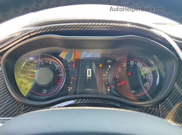 2C3CDZAG7GH344923 2016 DODGE CHALLENGER Blue Vista del cuadro de instrumentos