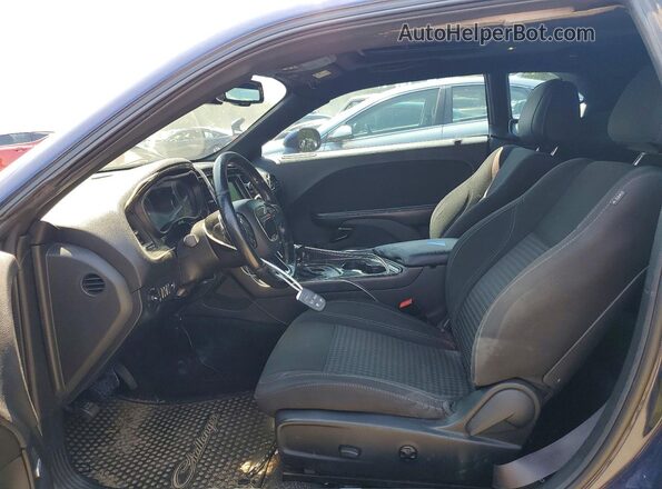 2C3CDZAG7GH344923 2016 DODGE CHALLENGER Blue Vista interior delantera