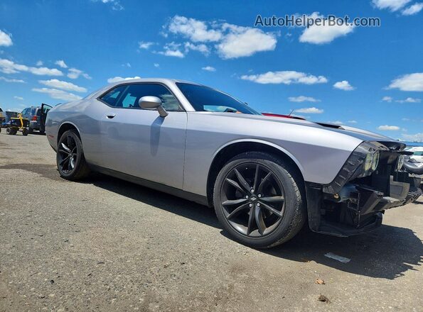2C3CDZAG7HH502789 2017 DODGE CHALLENGER Silver Trasero derecho