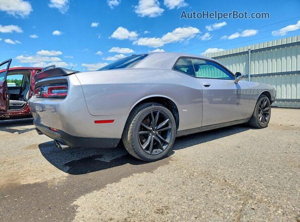 2C3CDZAG7HH502789 2017 DODGE CHALLENGER Silver Trasero izquierdo