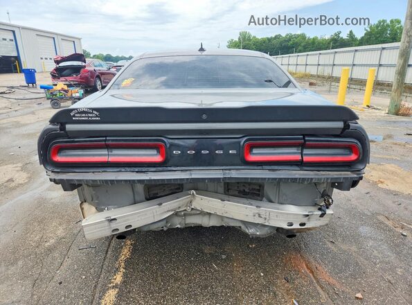 2C3CDZAG7HH536280 2017 DODGE CHALLENGER Gray უკანა ხედი