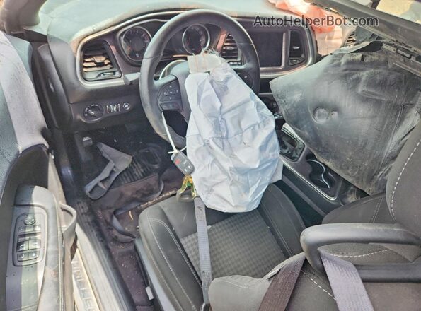 2C3CDZAG7HH574222 2017 DODGE CHALLENGER Gray Вид панелі приладів