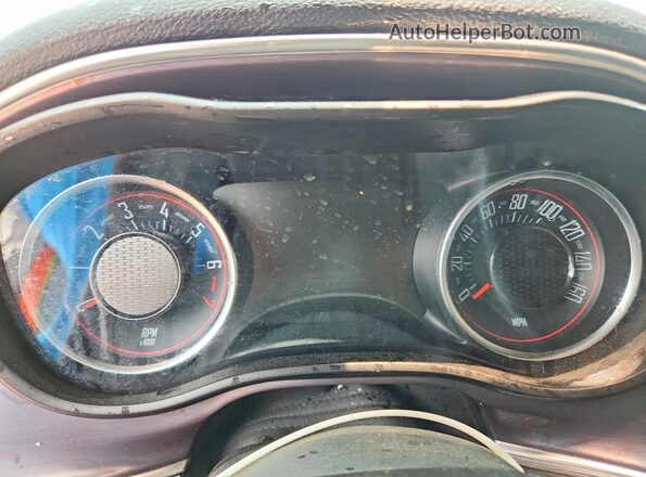 2C3CDZAG7HH574222 2017 DODGE CHALLENGER Gray Вид щитка приладів