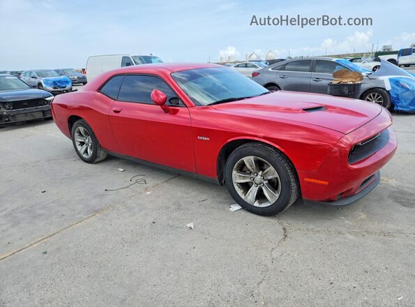 2C3CDZAG7HH658377 2017 DODGE CHALLENGER Красный Передняя правая четверть
