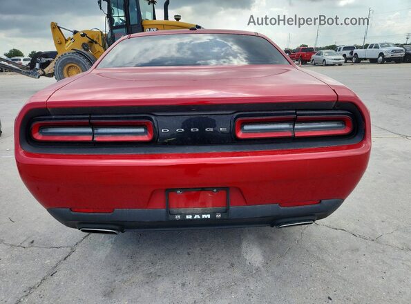 2C3CDZAG7HH658377 2017 DODGE CHALLENGER Красный Вид сзади