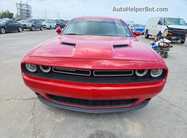 2C3CDZAG7HH658377 2017 DODGE CHALLENGER Красный Вид спереди