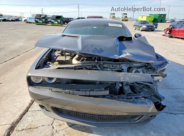 2C3CDZAG7HH665913 2017 DODGE CHALLENGER Gray Widok z przodu