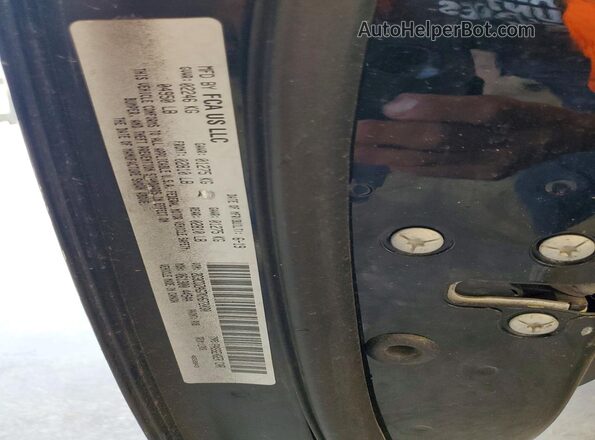 2C3CDZAG7KH672030 2019 DODGE CHALLENGER Black VIN sticker view
