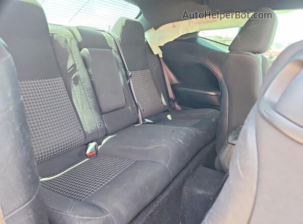 2C3CDZAG7KH687613 2019 DODGE CHALLENGER Black Вид задніх сидінь