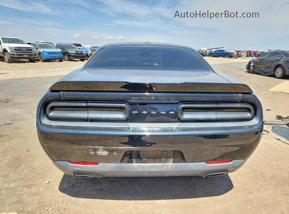 2C3CDZAG7KH687613 2019 DODGE CHALLENGER Black Вид ззаду