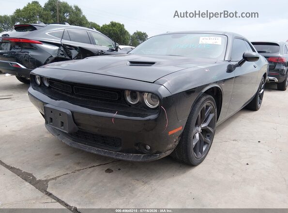 2C3CDZAG7LH214652 2020 DODGE CHALLENGER Black Առջևի ձախ երեք քառորդ տեսարան