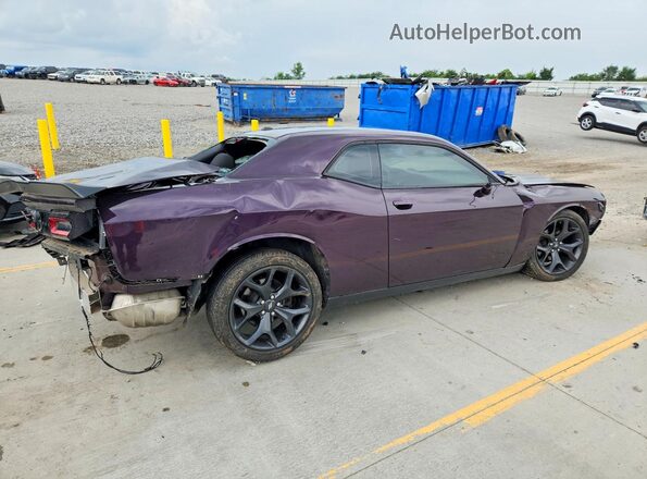 2C3CDZAG7LH235887 2020 DODGE CHALLENGER Purple Trasero derecho