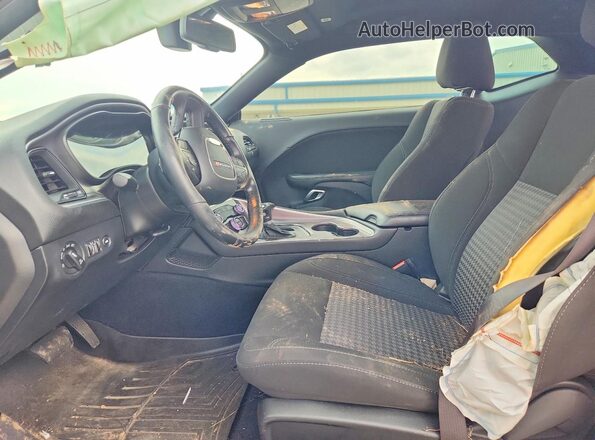 2C3CDZAG7LH235887 2020 DODGE CHALLENGER Purple Vista interior delantera