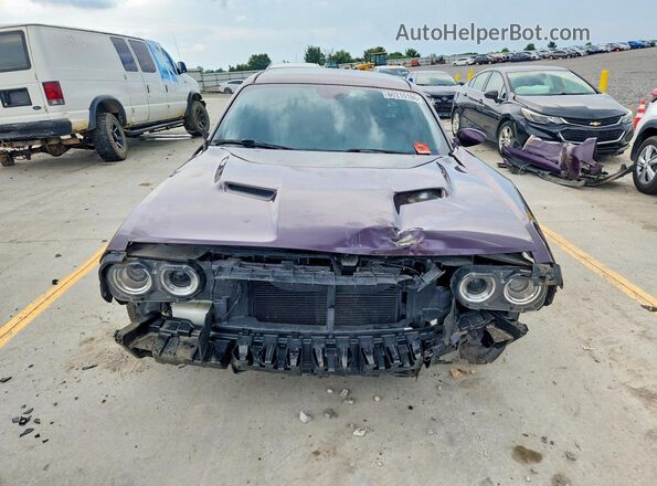 2C3CDZAG7LH235887 2020 DODGE CHALLENGER Purple Vista frontal