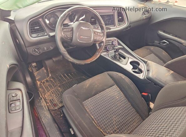 2C3CDZAG7LH235887 2020 DODGE CHALLENGER Purple Vista del salpicadero