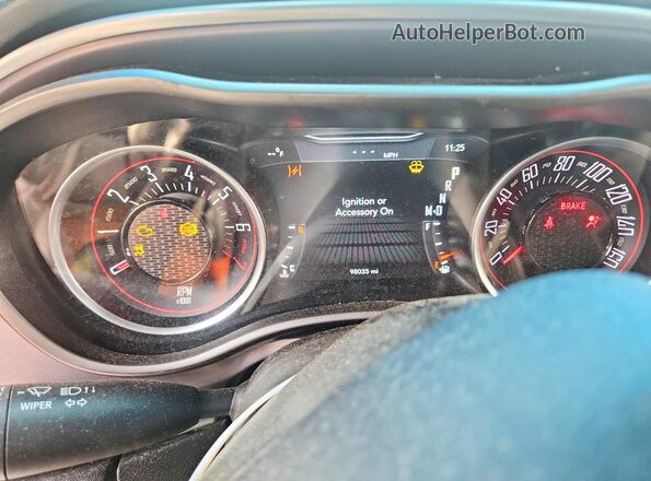 2C3CDZAG7MH508036 2021 DODGE CHALLENGER White Սարքավորումների վահանակի տեսք