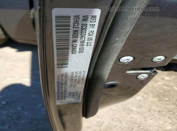2C3CDZAG7MH610243 2021 DODGE CHALLENGER Gray Widok komory silnika