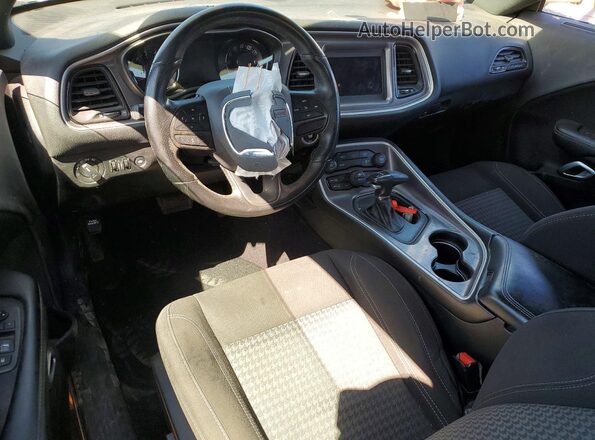2C3CDZAG7MH610243 2021 DODGE CHALLENGER Gray Widok deski rozdzielczej