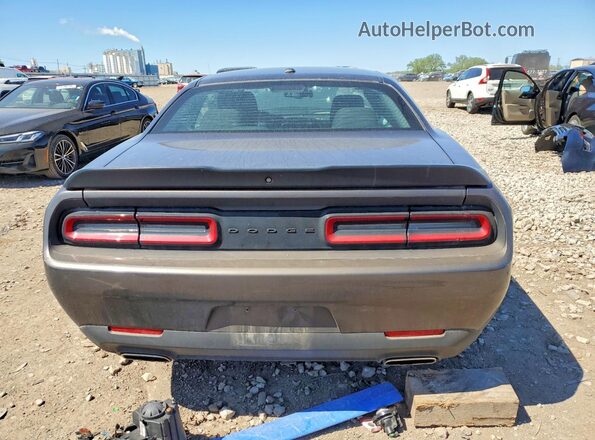 2C3CDZAG7MH610243 2021 DODGE CHALLENGER Gray Widok z tyłu