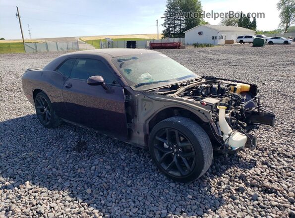 2C3CDZAG7NH122525 2022 DODGE CHALLENGER Purple Передня права чверть