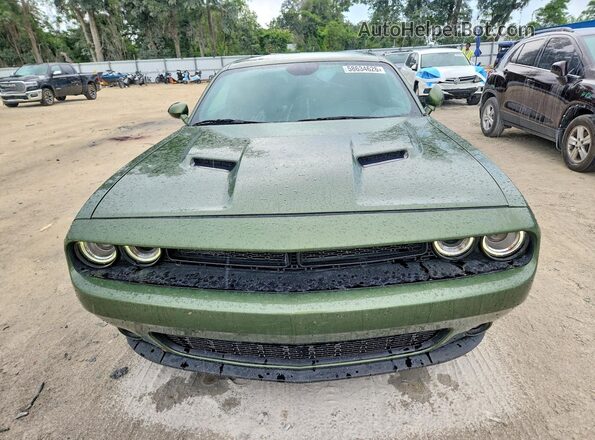 2C3CDZAG7NH211740 2022 DODGE CHALLENGER Green Vista frontal