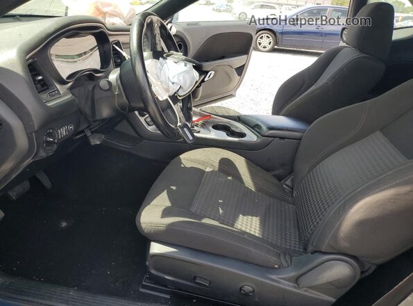 2C3CDZAG7NH257360 2022 DODGE CHALLENGER Blue Front interior view