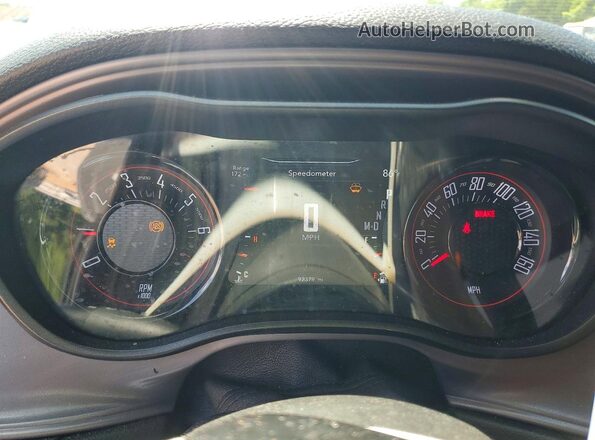 2C3CDZAG7PH586868 2023 DODGE CHALLENGER Gray Instrument cluster view
