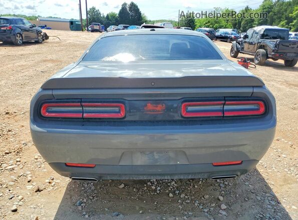 2C3CDZAG7PH586868 2023 DODGE CHALLENGER Gray Rear view