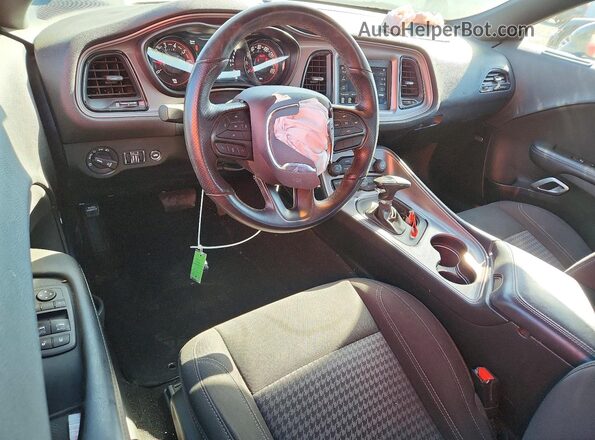2C3CDZAG7PH695735 2023 DODGE CHALLENGER Серый Вид панели приборов